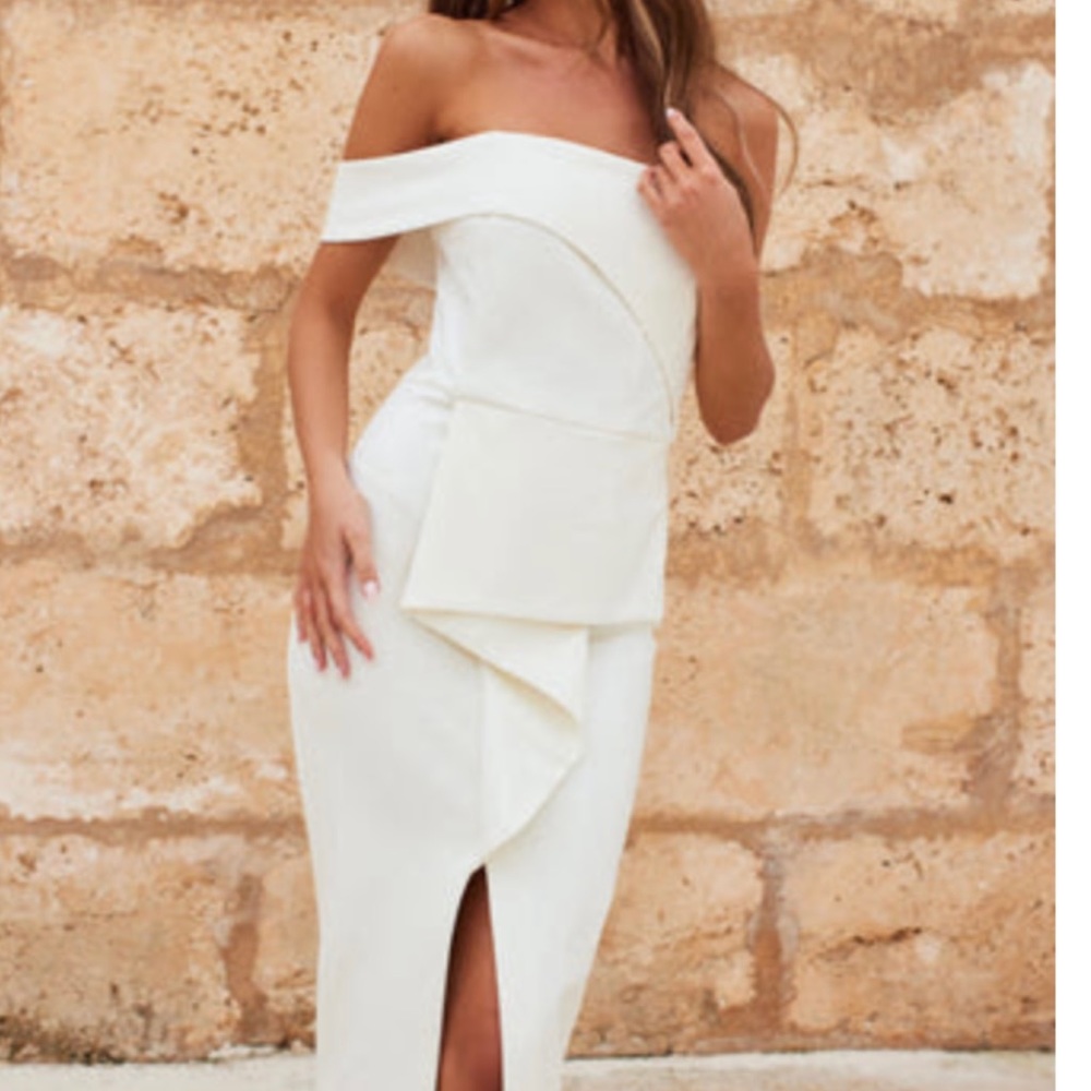 Lavish Alice peplum dress